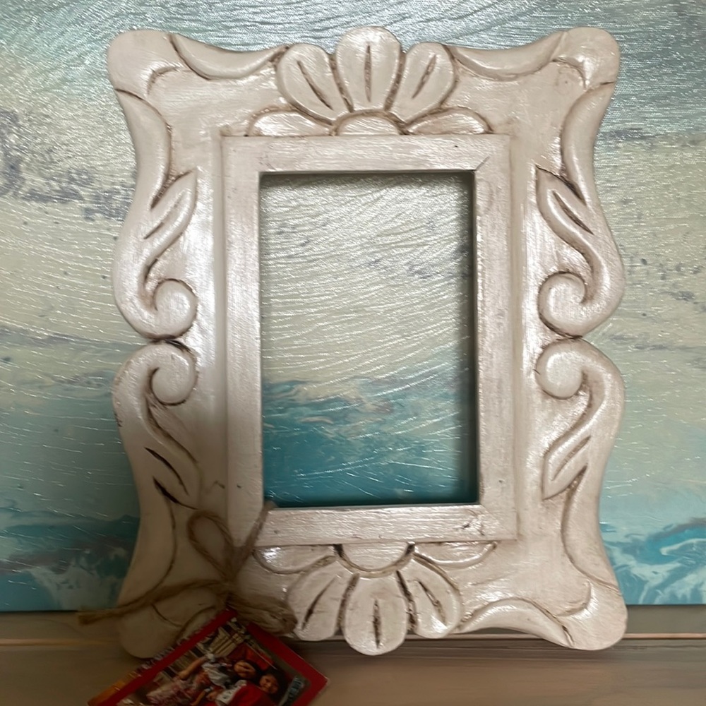 HANDMADE 4x6 frame from Guatamala NEW